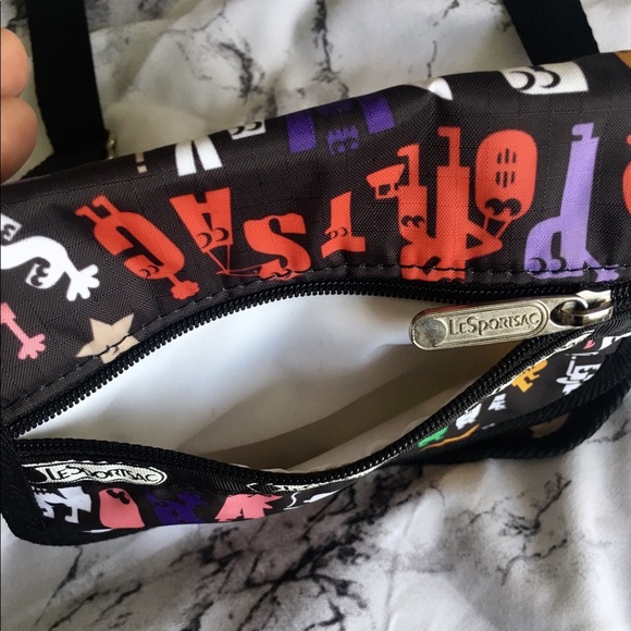 Lesportsac Alphabet Pattern Crossbody Bag - Picture 5 of 8